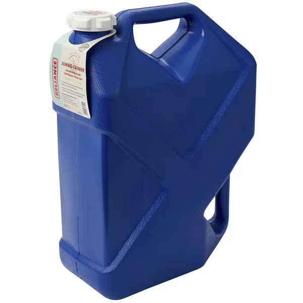 JumboTainer 20 Water Container 7 Gallon, Reliance, Mfr#: 8630-03